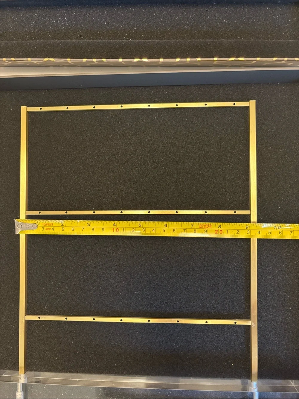 Kendra Scott Ladder Jewelry Stand in Antique Brass with Clear Acrylic